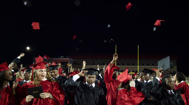 Opelika High School graduation 2013